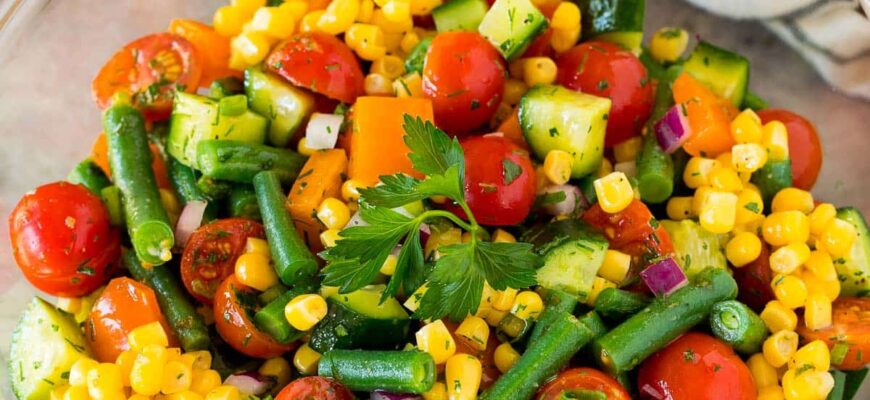 Chopped Vegetable Salad
