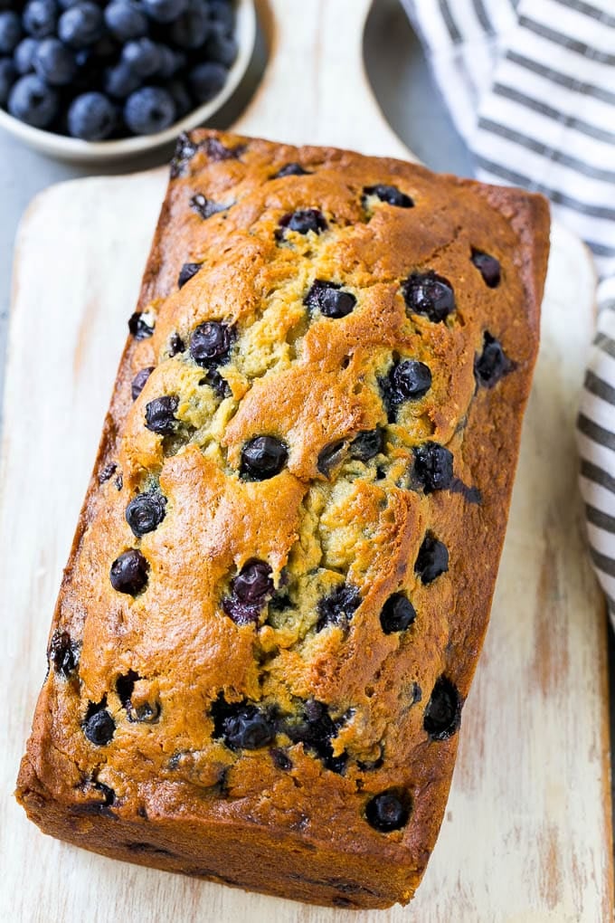 Blueberry Banana Bread