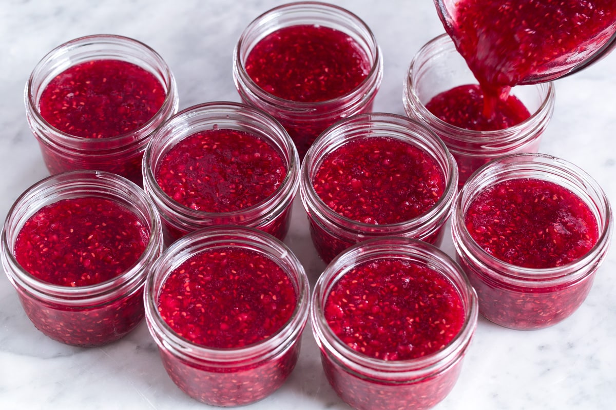Raspberry Freezer Jam
