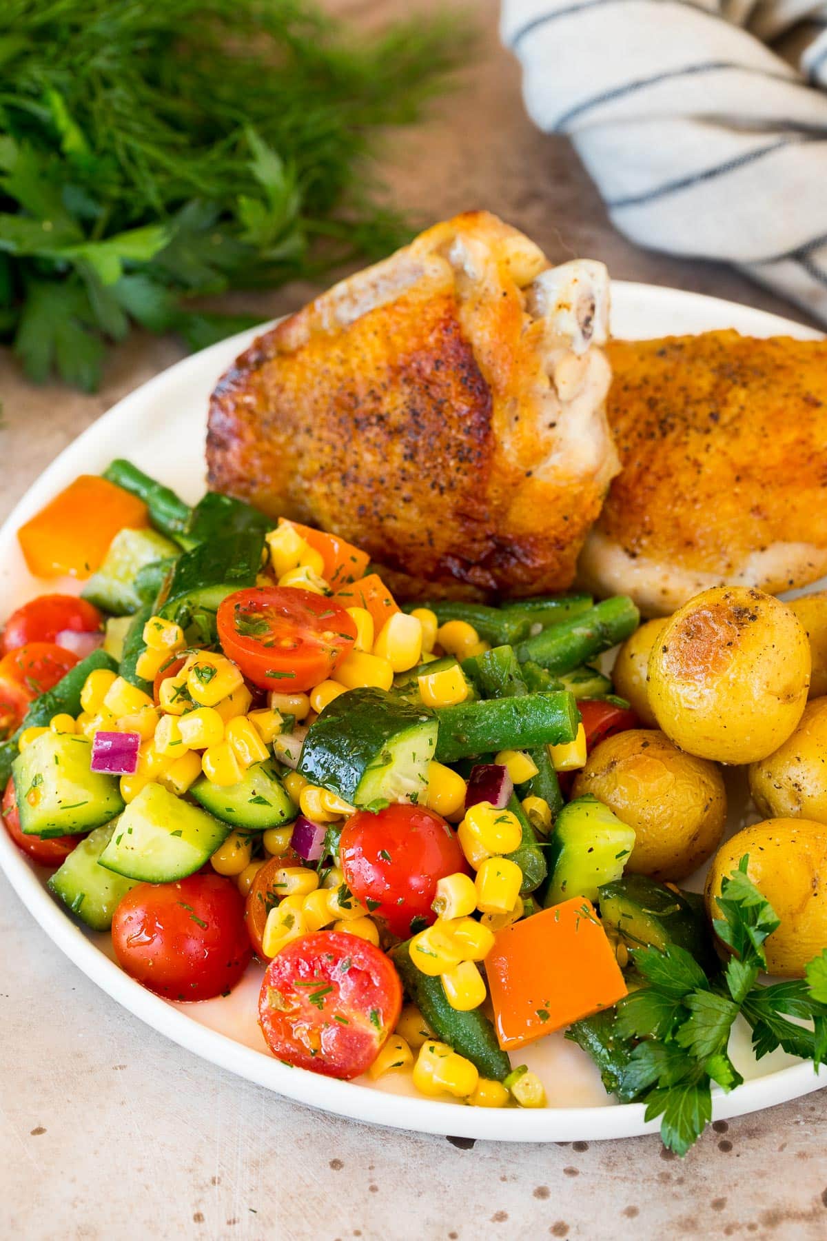 Chopped Vegetable Salad