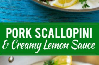 Pork Scallopini with Creamy Lemon Sauce